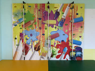 Скалодром помогает развивать силу, координацию, логику и концентрацию внимания